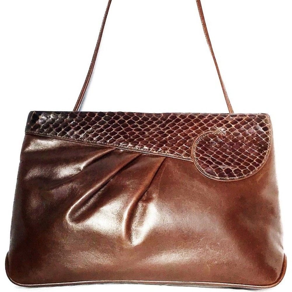 Salvatore Ferragamo Vintage Snakeskin Crossbody